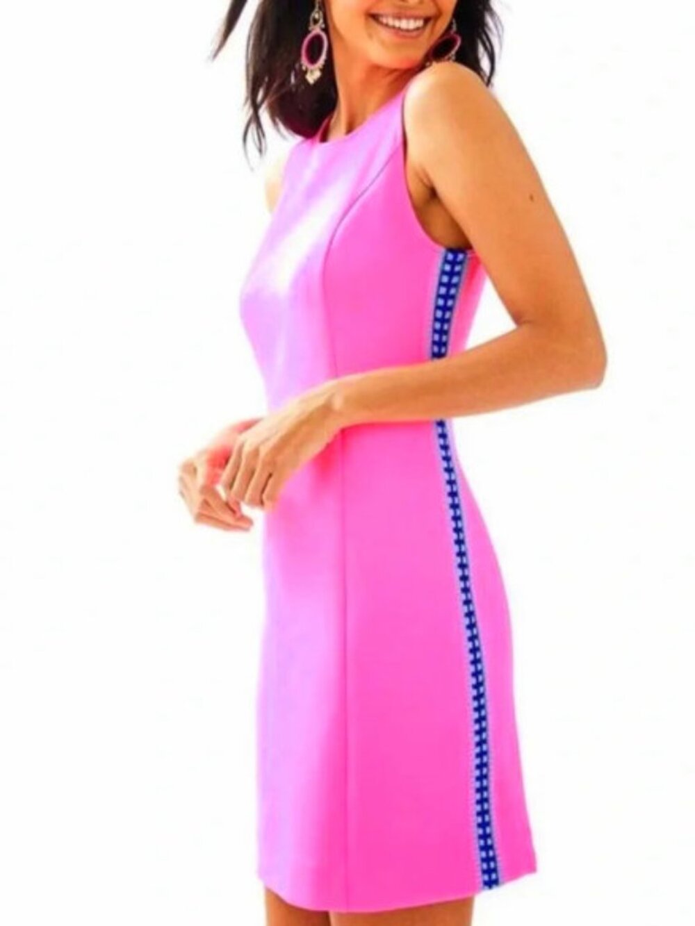 NWT Lilly Pulitzer Mila Shift in Raz Berry Neon Pink Size XS